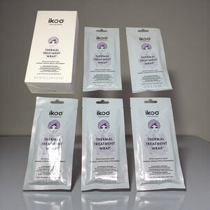 NEW Lot 5 x Ikoo Thermal Treatment Wrap Detox & Balance Masks 1.2 oz Each Boxed